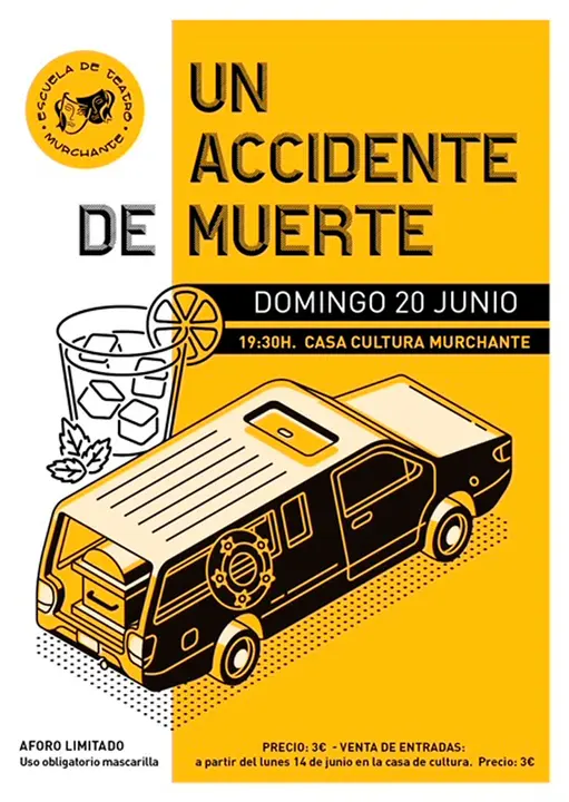 Teatro en Murchante &lsquo;Un accidente de muerte&rsquo;
