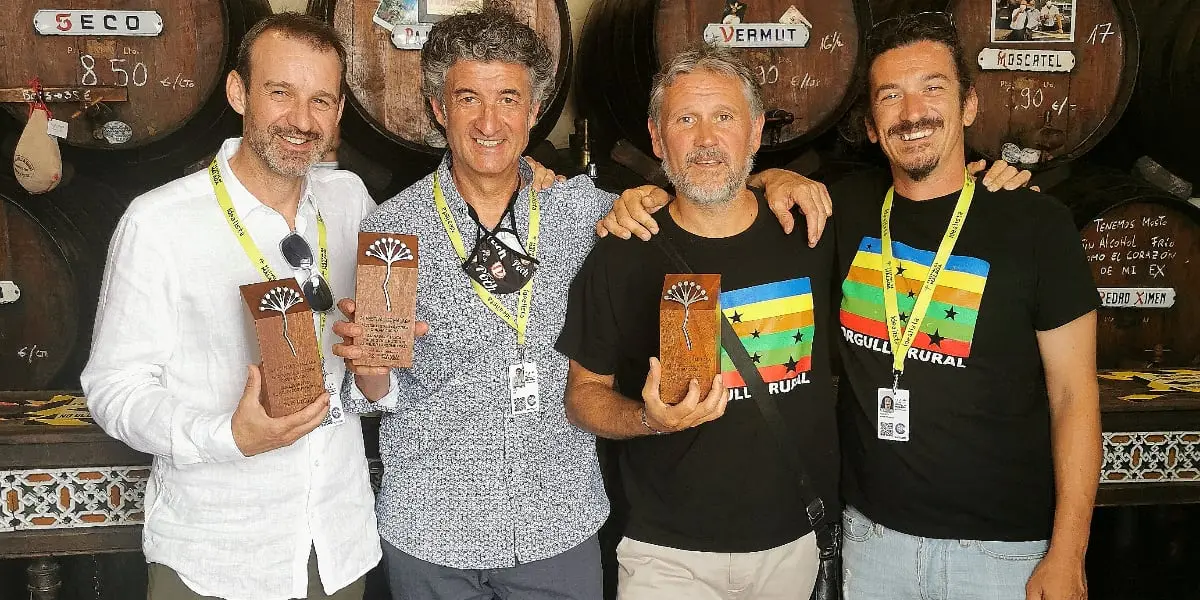 Los galardonados navarros compartieron los honores en el acto