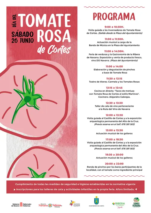 D&iacute;a del tomate rosa de Cortes 2021