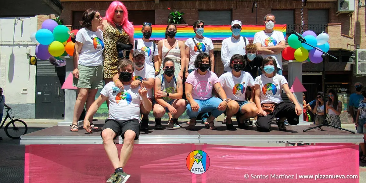 Lectura manifiesto LGTBIQ+ Somos Marte 1