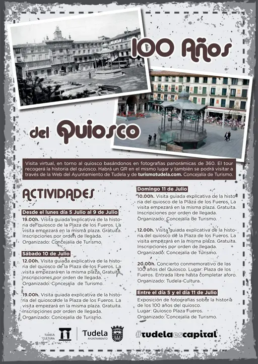 Conmemoraci&oacute;n de los 100 A&ntilde;os del Quiosco de la Plaza de los Fueros de Tudela
