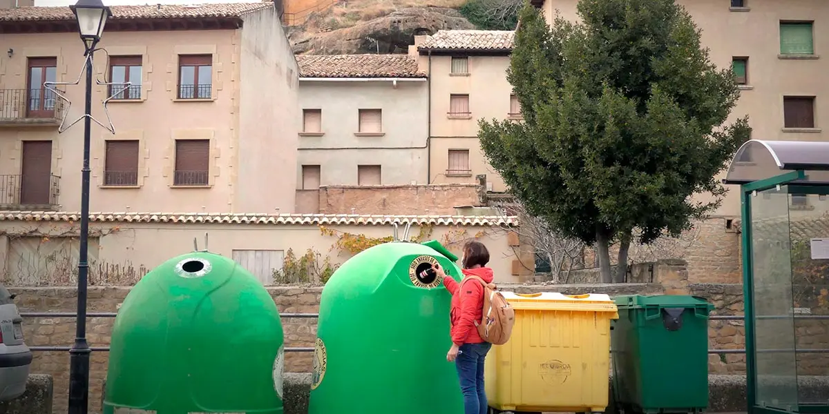 Reciclaje en Uncastillo
