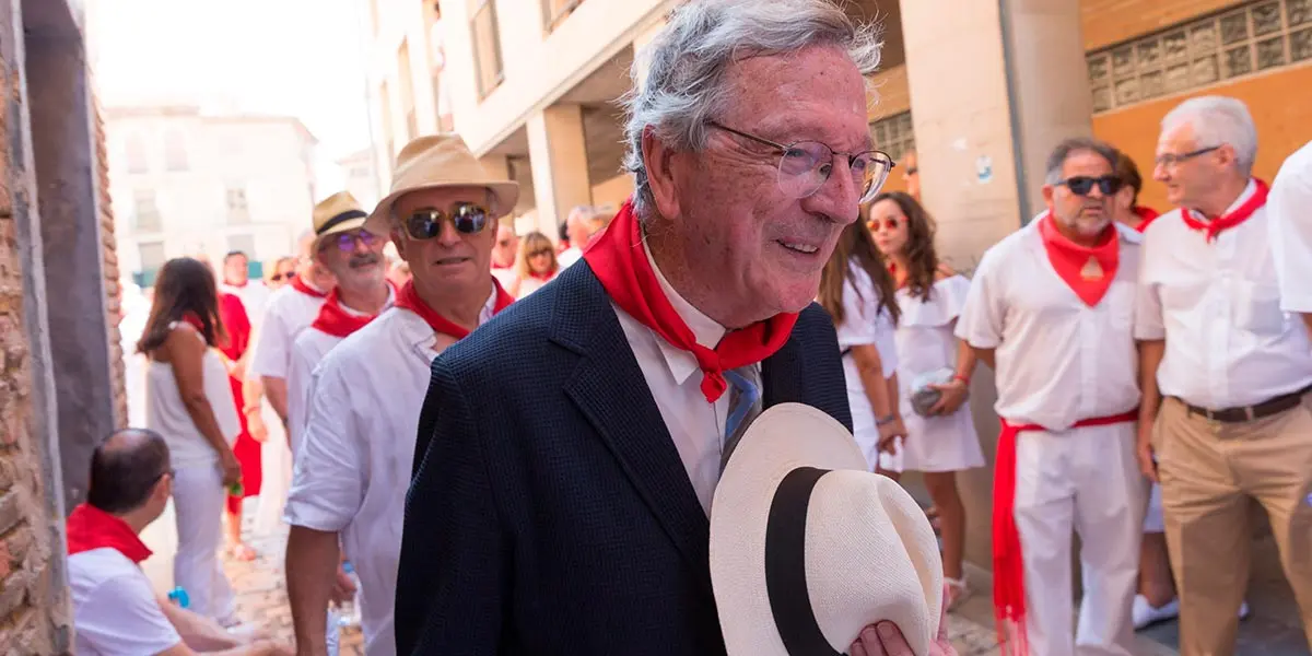 Rafael Moneo Vall&eacute;s en la Procesi&oacute;n de Santa Ana