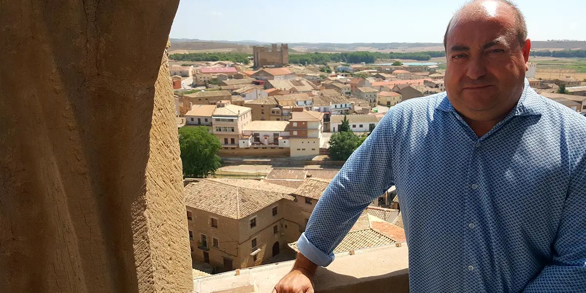 Santos Navarro es el presidente de la Comarca de las Cinco Villas