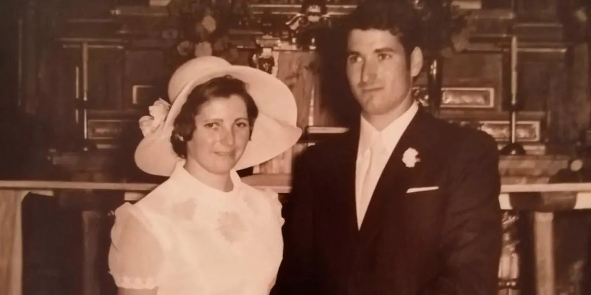 Bodas de Oro Joaqu&iacute;n Segura y Juani Bayo antes