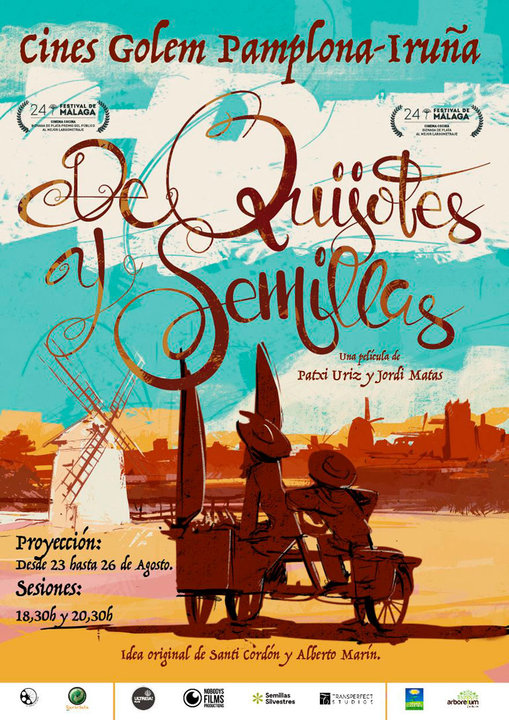 Proyección en Pamplona de la película ‘De Quijotes y Semillas’ 