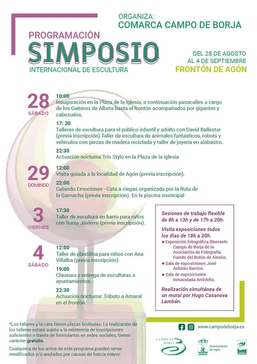 I Simposio internacional de escultura Comarca Campo de Borja
