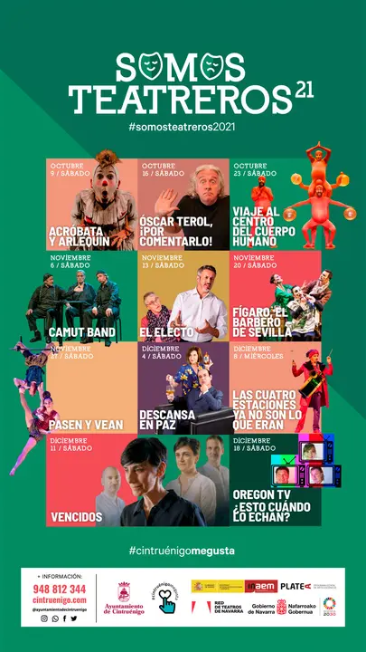 XX Somos Teatreros 2021 en Cintru&eacute;nigo