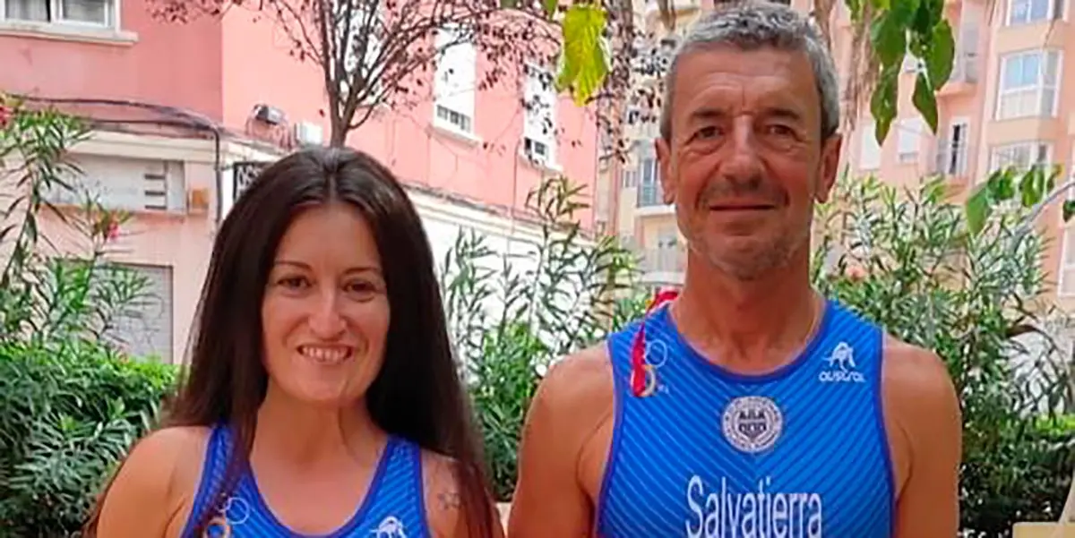 Jessica L&oacute;pez y Agust&iacute;n Salvatierra