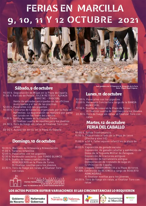 Ferias 2021 en Marcilla