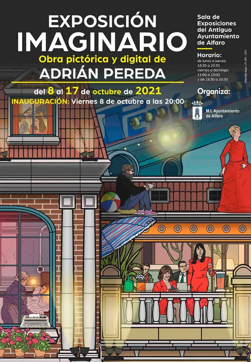 Exposici&oacute;n en Alfaro &lsquo;Imaginario&rsquo; de Adri&aacute;n Pereda