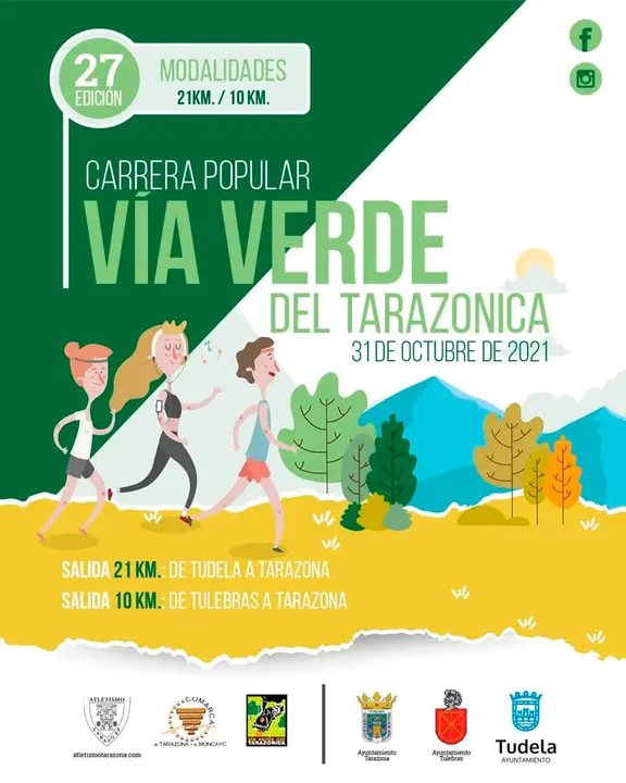 XXVII Carrera Popular V&iacute;a Verde del Tarazonica
