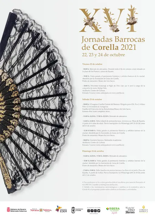 XVI Jornadas Barrocas 2021 en Corella