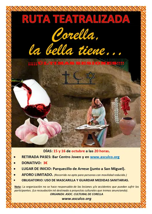Ruta teatralizada &lsquo;Corella la bella tiene&hellip;&rsquo;