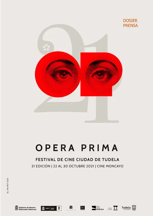 21&ordm; Festival de Cine de Tudela &Oacute;pera Prima cartel