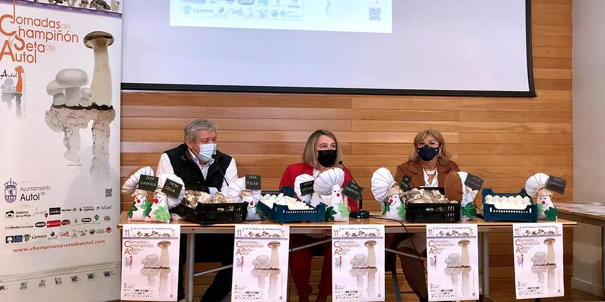Presentaci&oacute;n esta ma&ntilde;ana de las XI Jornadas del Champi&ntilde;&oacute;n y la Seta de Autol, que se celebrar&aacute;n a partir del pr&oacute;ximo viernes 29 de septiembre