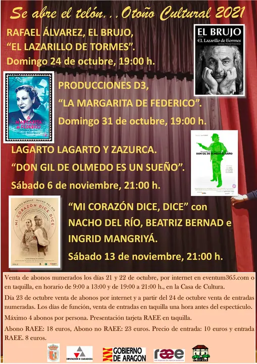 Oto&ntilde;o Cultural 2021 en Tauste