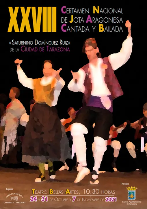 XXVIII Certamen Nacional de Jota Aragonesa Cantada y Bailada &lsquo;Saturnino Dom&iacute;nguez Ruiz&rsquo; de Tarazona