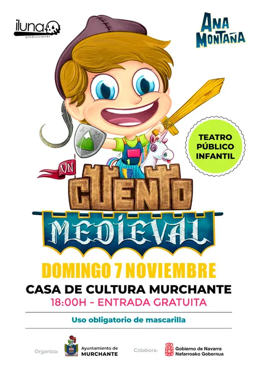 Teatro infantil en Murchante &lsquo;Un cuento medieval&rsquo;