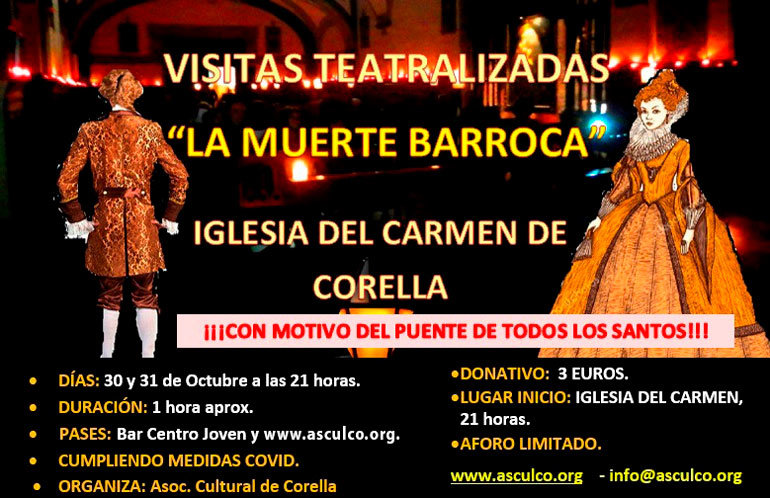 Visita teatralizada a la Iglesia del Carmen de Corella