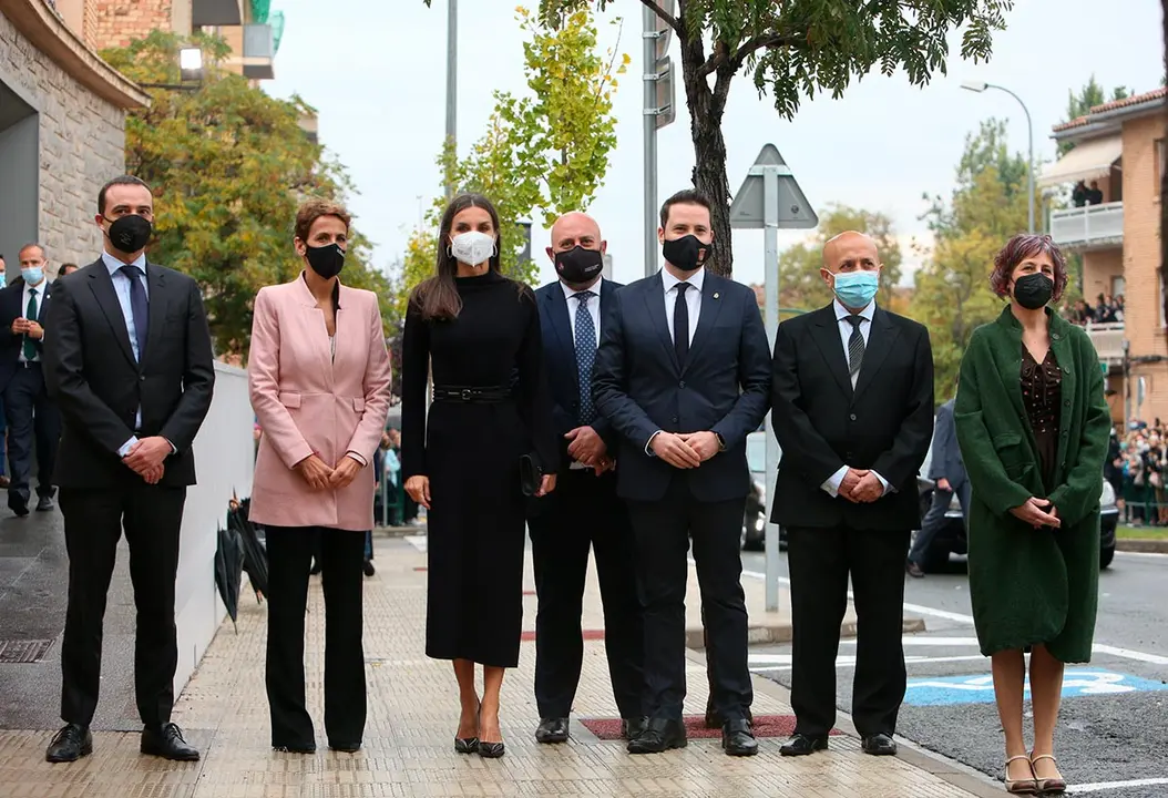 Visita de la Reina Do&ntilde;a Letizia al &Oacute;pera Prima de Tudela 9