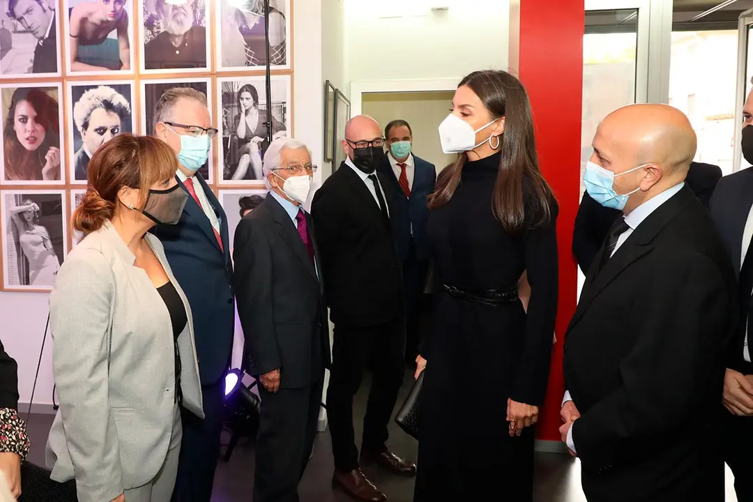 Visita de la Reina Do&ntilde;a Letizia al &Oacute;pera Prima de Tudela 15