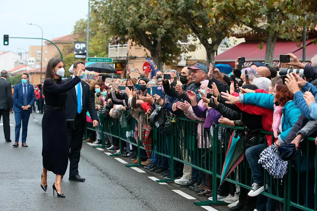 Visita de la Reina Do&ntilde;a Letizia al &Oacute;pera Prima de Tudela 11