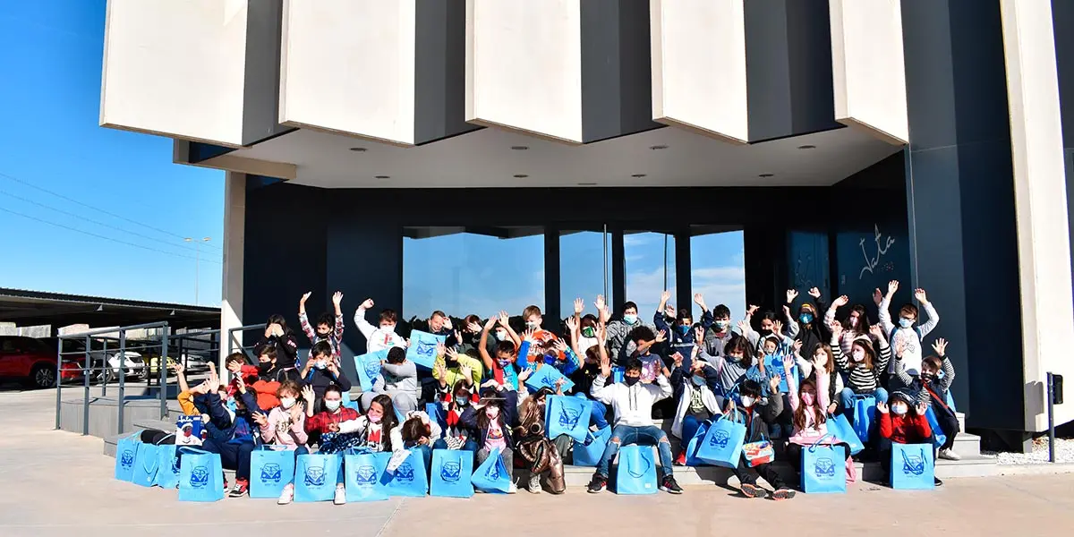 Visita de los alumnos de Griseras a Jata