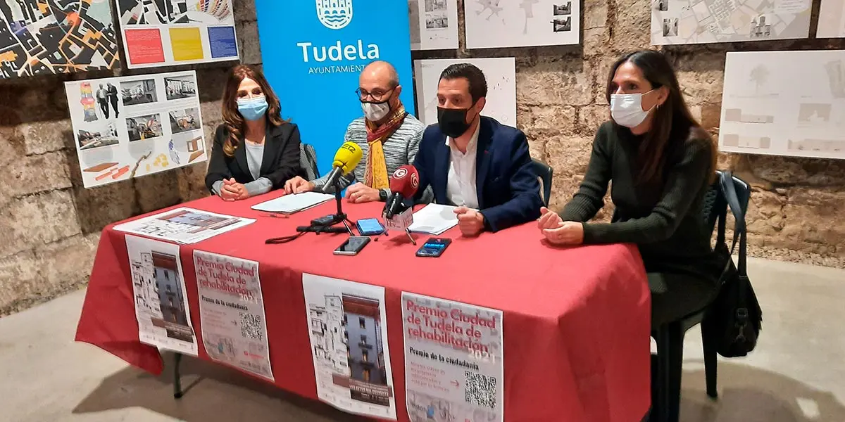 Presentaci&oacute;n de las 14&ordf; Jornadas de Rehabilitaci&oacute;n y Regeneraci&oacute;n urbanas de Tudela
