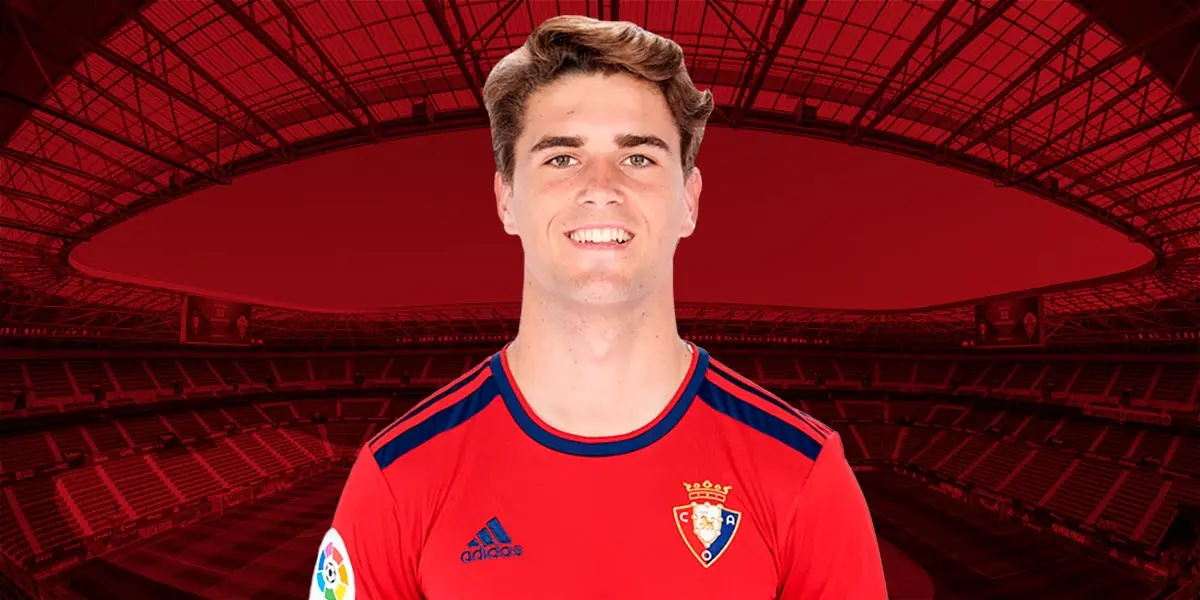 Javi Mart&iacute;nez, jugador de CA Osasuna