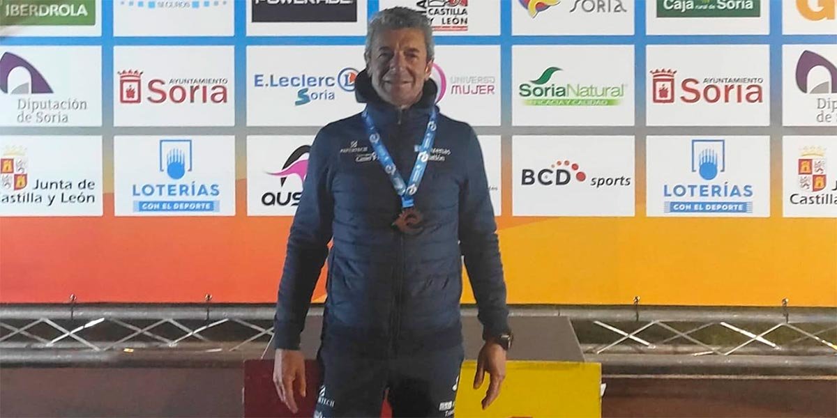 Agustín Salvatierra obtuvo el tercer puesto en su grupo de edad