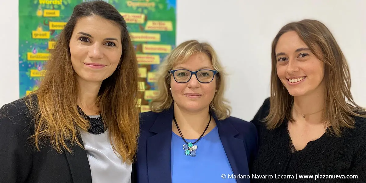 Mirabela Pop, Vesselina Garcheva y Diana Jim&eacute;nez