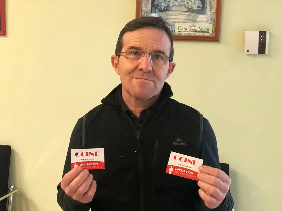 Juan Jos&eacute; Sarria Gracia suscriptor ganador entradas Ocine