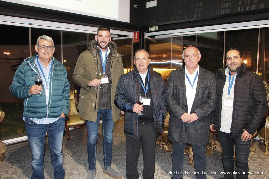 Manolo Fern&aacute;ndez (Fontaner&iacute;a Sin Obras), Rub&eacute;n Fern&aacute;ndez (Fontaner&iacute;a Sin Obras), Teodoro Hoyos (Fontaner&iacute;a Sin Obras), Tom&aacute;s Aguado (Murchante) y V&iacute;ctor Hugo Sim&oacute;n (Fontaner&iacute;a Sin Obras)