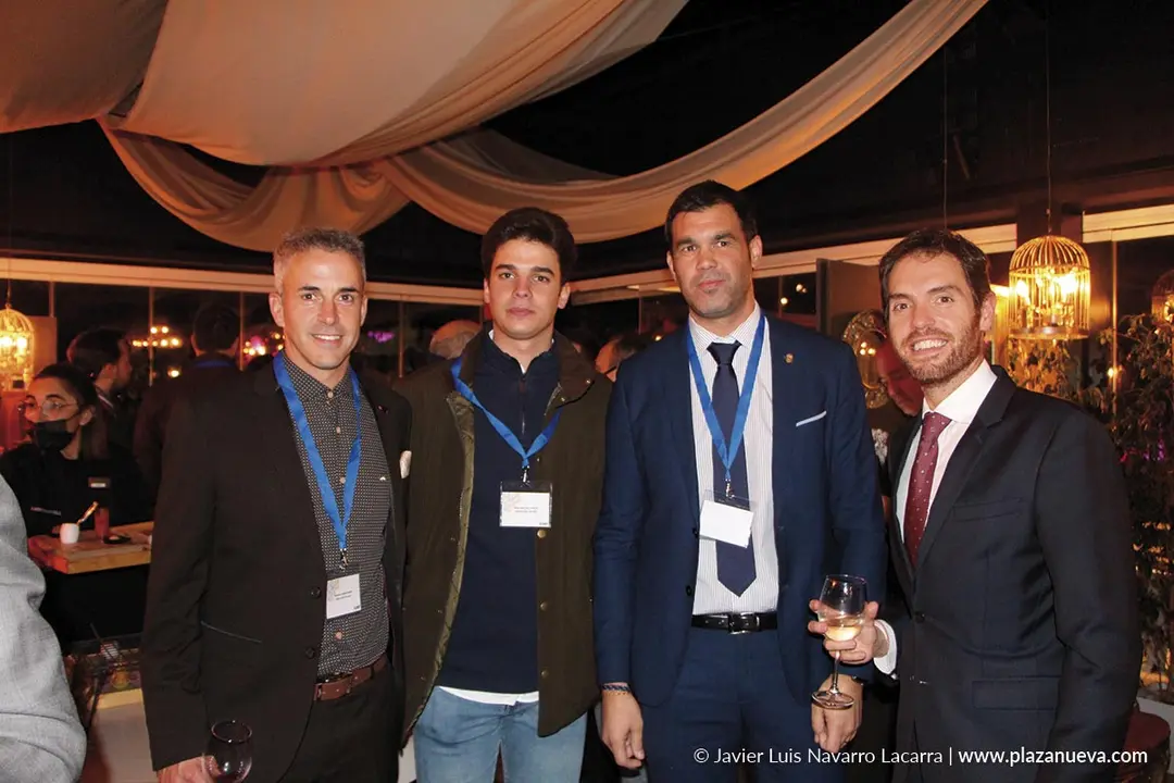 Ricardo Lamana (Arca de No&eacute;), I&ntilde;aki S&aacute;nchez (Arca de No&eacute;), Javier Garc&iacute;a (Parlamentario PP) y Sergio Sayas (UPN)