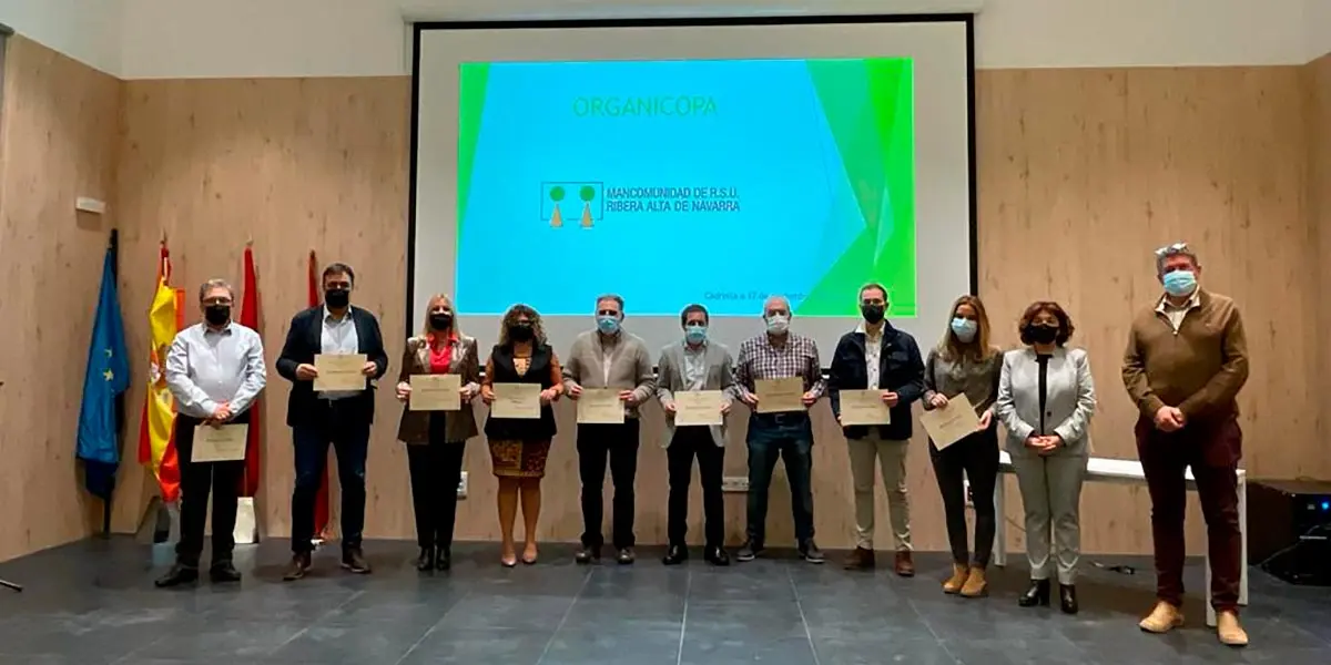 Entrega de los premios de la Organicopa en Cadreita