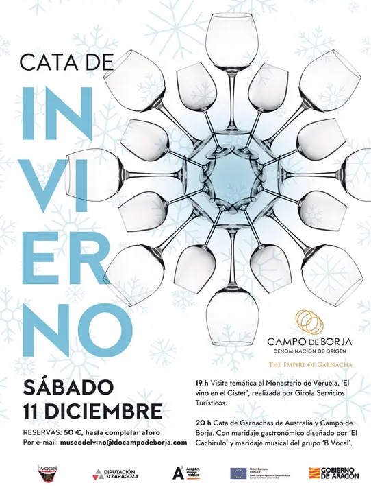Cata de Invierno en el Monasterio de Veruela