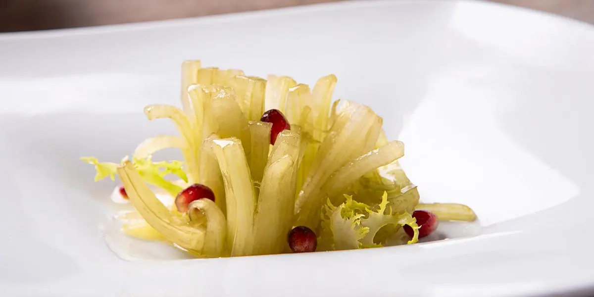 Cardo en ensalada