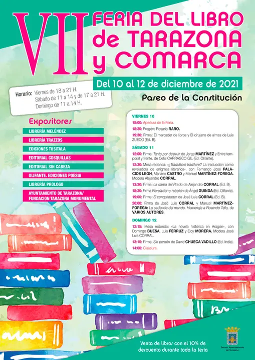 VII Feria del libro de Tarazona y comarca