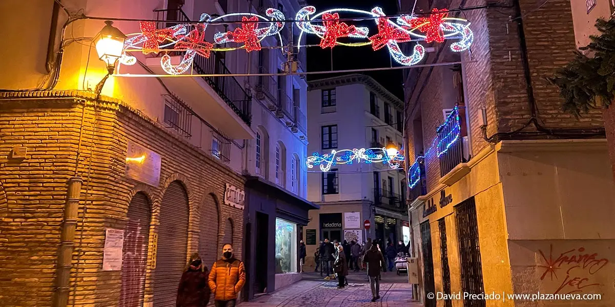 Encendido de luces de Navidad en Concarera