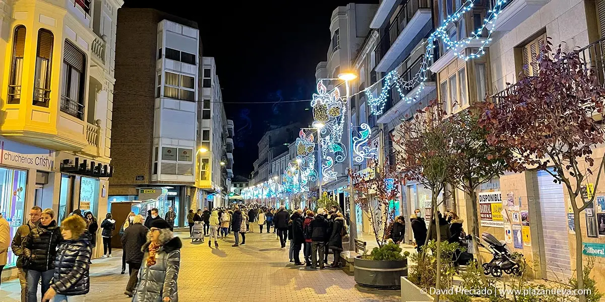 Encendido de luces de Navidad en Gaztambide Carrera