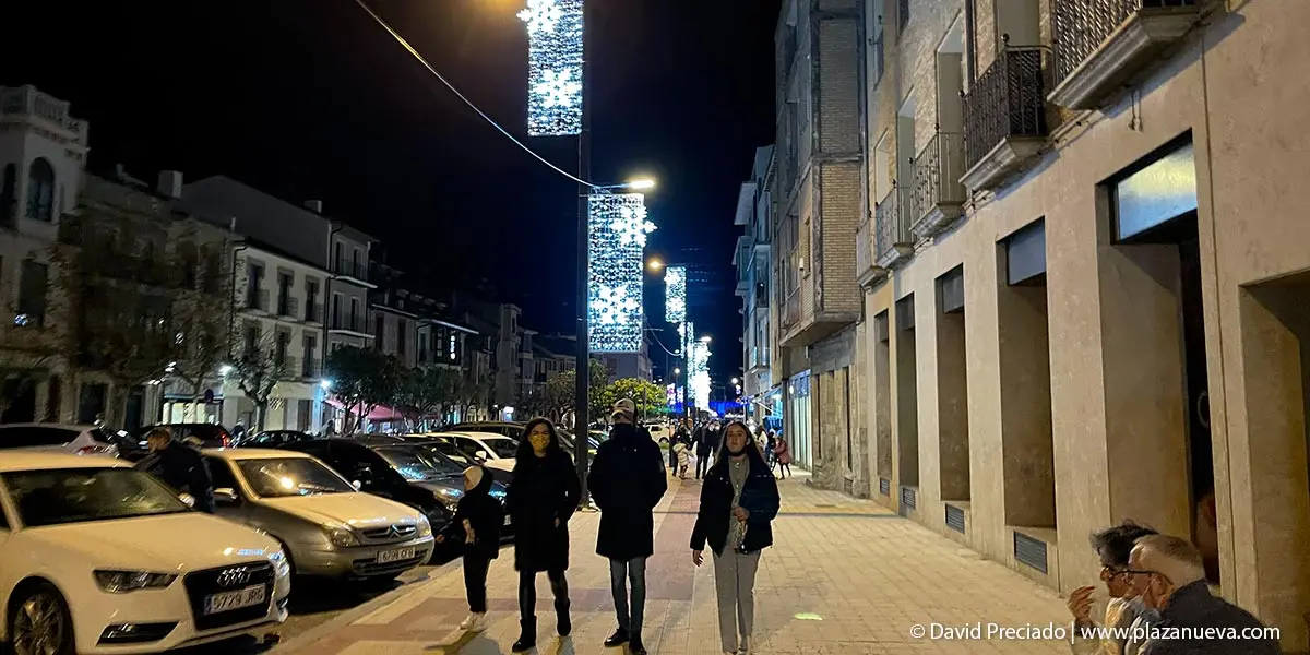 Encendido de luces de Navidad en Muro