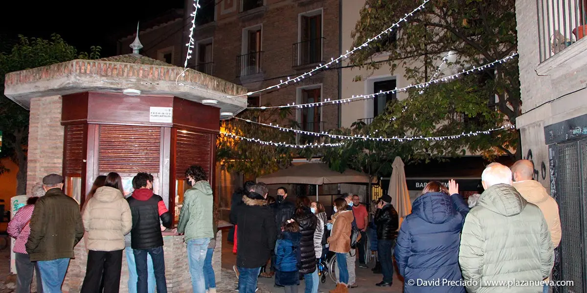 Encendido de luces de Navidad en Plaza San Jaime