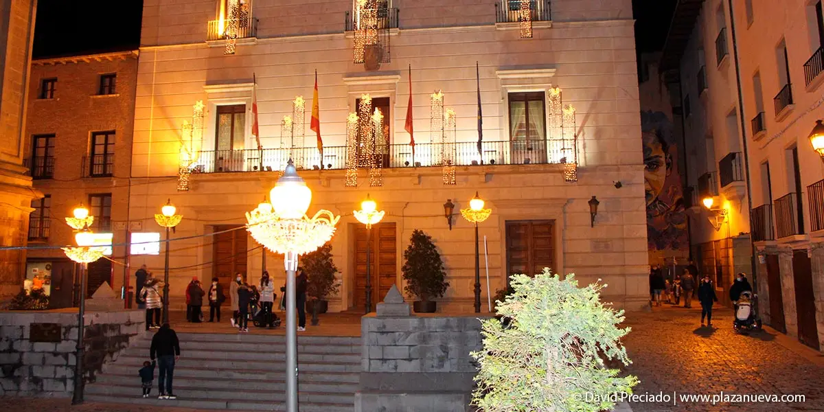 Encendido de luces de Navidad en Plaza Vieja   Ayuntamiento