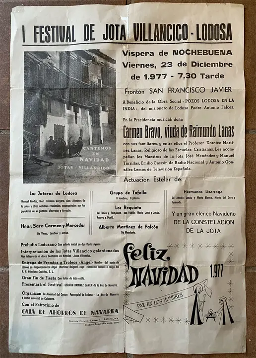 I festival jota villancico