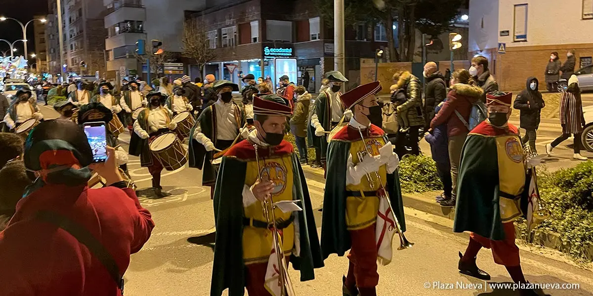 Cabalgata Reyes Magos 2022 en Tudela 5