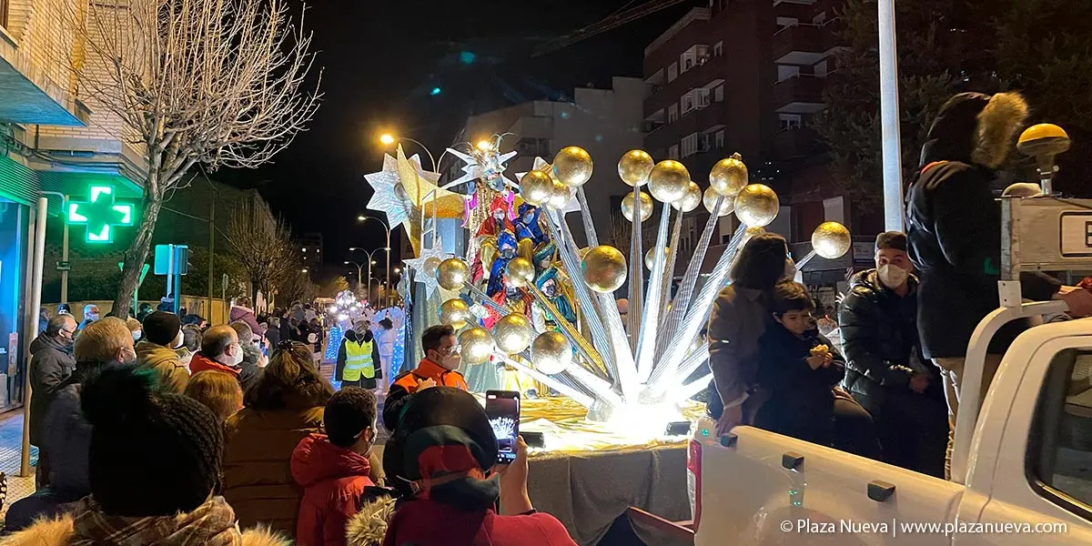 Cabalgata Reyes Magos 2022 en Tudela 6