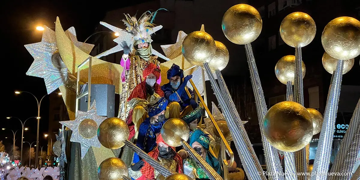 Cabalgata Reyes Magos 2022 en Tudela 7