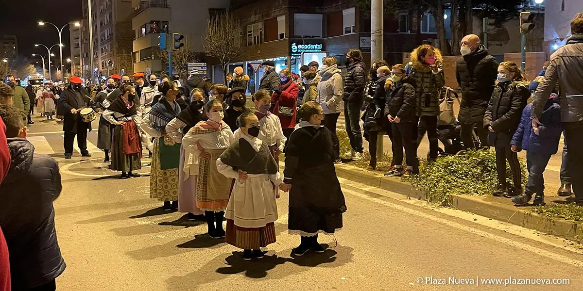Cabalgata Reyes Magos 2022 en Tudela 11