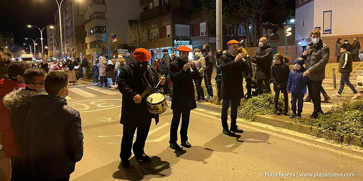 Cabalgata Reyes Magos 2022 en Tudela 12
